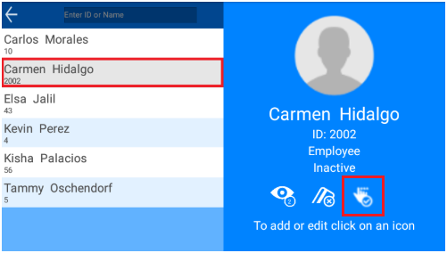 Enrolling a PIN code – Timelogix